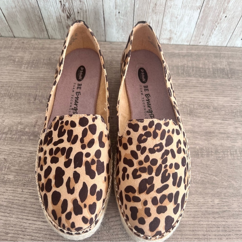 Dr Scholls Animal Print Espadrilles Size 7
